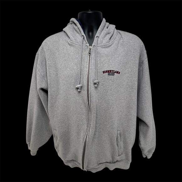 Disney Other - Vintage Disneyland Resorts 1955 Full Zip Hoodie Sz XL Mickey Disney Vacation Y2K